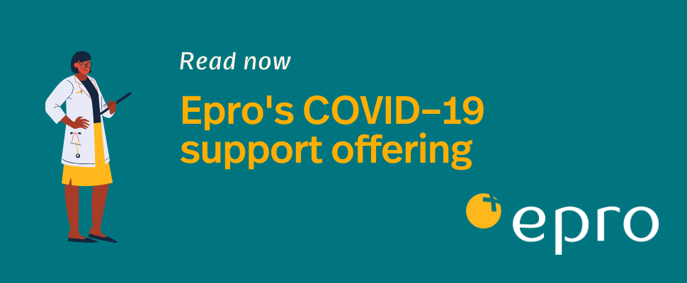 Epro is standing with the NHS Trusts it supports, and offering three key services in support during COVID-19. Epro is offering its Alerts Module for free to all its NHS Trust clients to help identify and track COVID-19 patients. Epro is offering its Templates Module for half price for eight weeks. Epro is offering twenty four seven support.